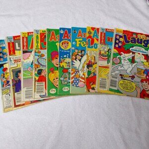 10 pack Vintage Archie comic book collection from 70s and 80s